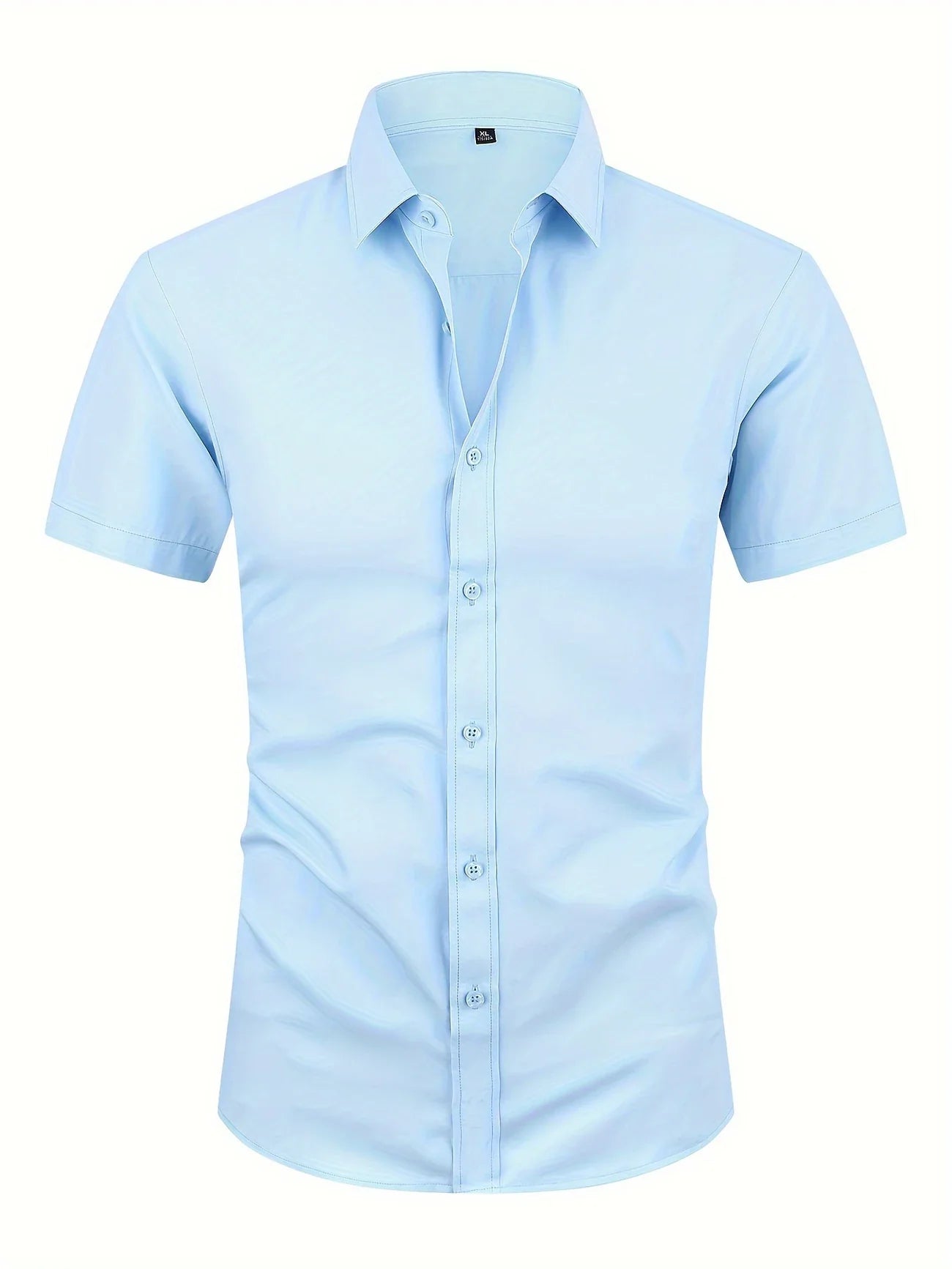 Oliver | Plain Short-Sleeve Summer Shirt
