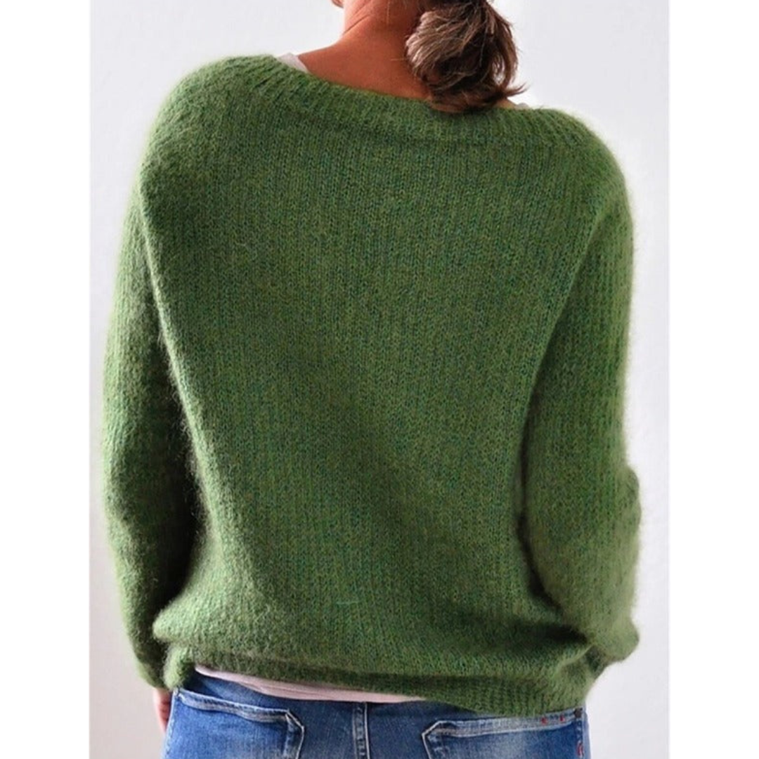 June | Cozy Winter Knit Sweater for Women