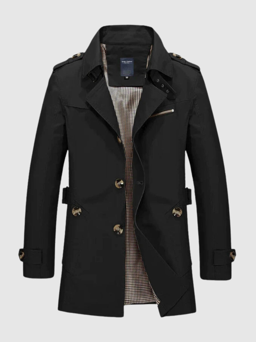 Axel | Men's Waterproof Rain Jacket | Cotton | Stylish & Versatile
