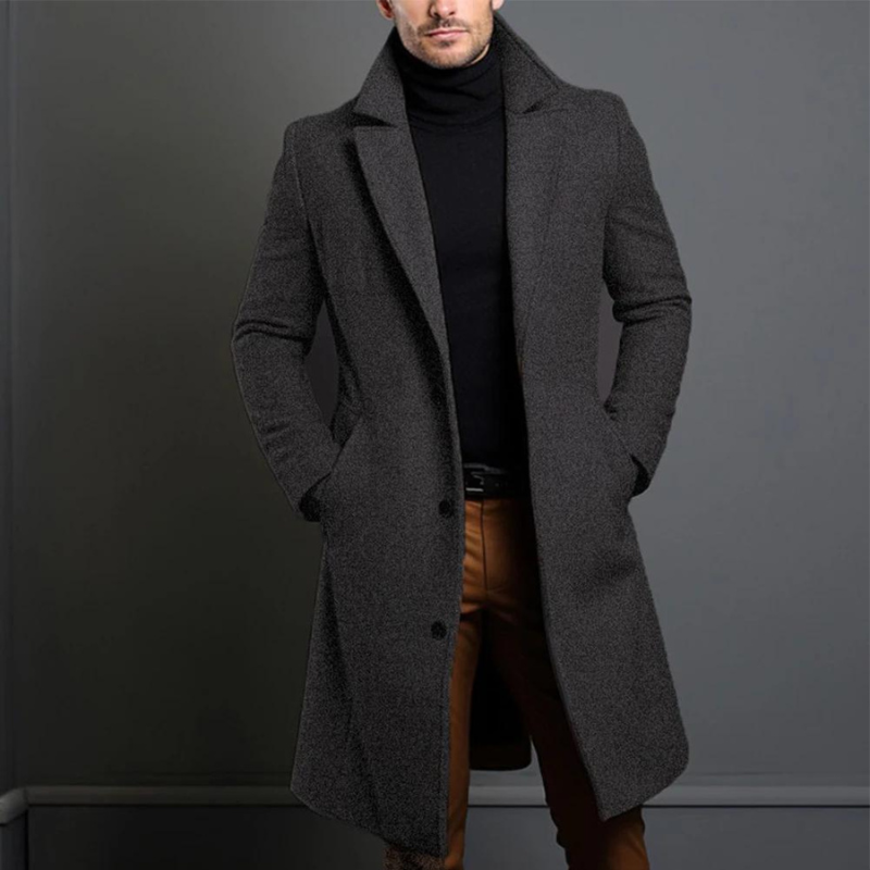 Ethan | Wool winter coat for men