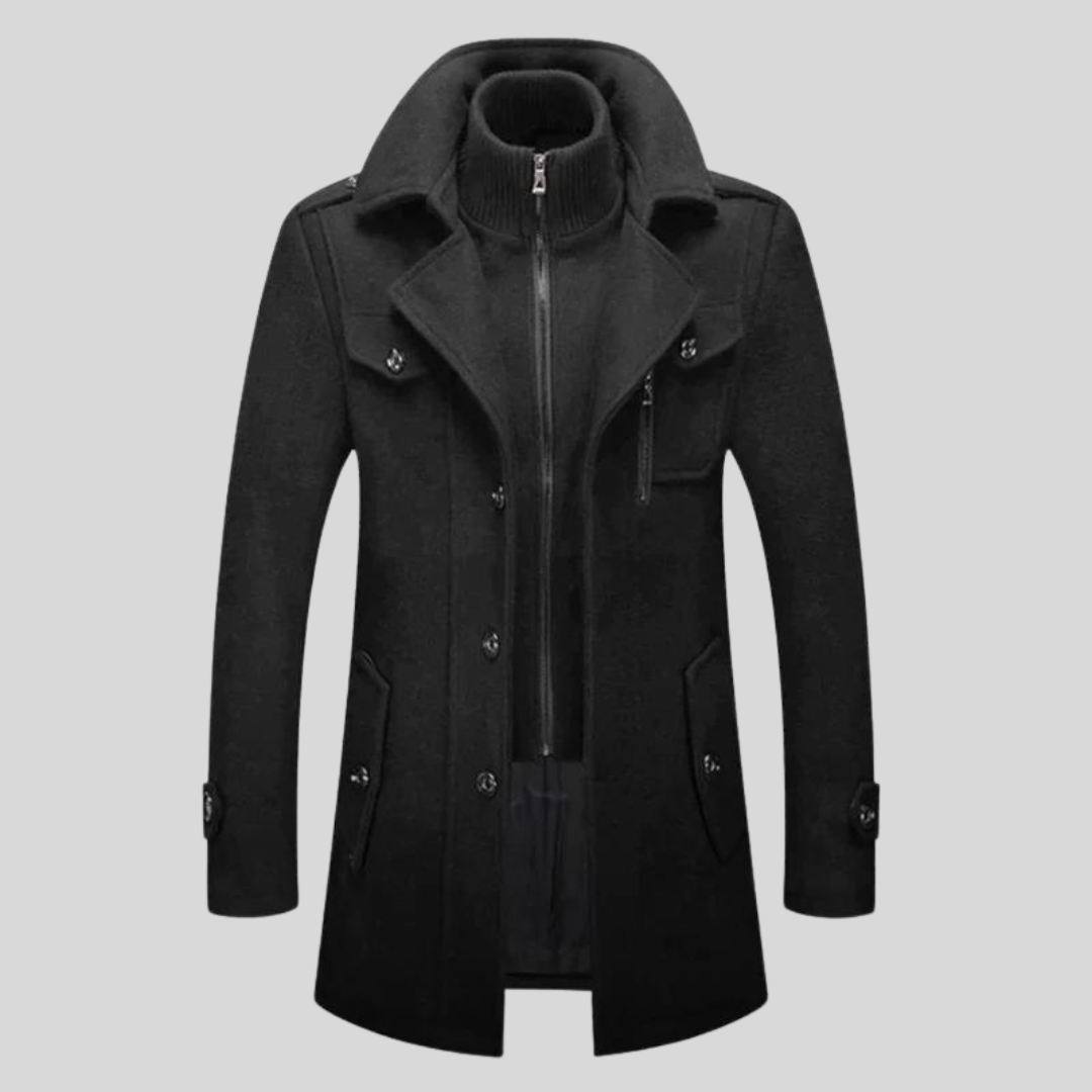 John | Men's Long Warm Winter Jacket