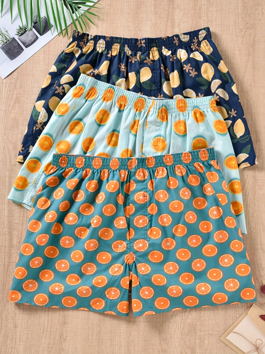 Men's Cotton Printed Arrow Boxers