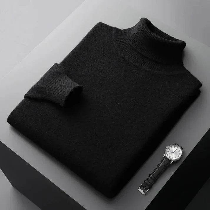 James | Men's Cashmere Turtleneck Sweater | Premium Quality