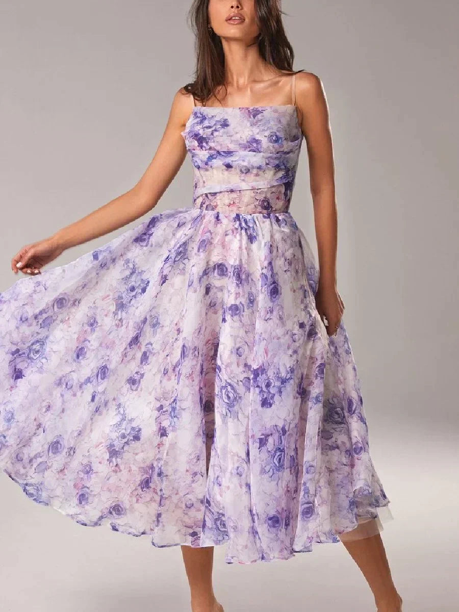 Marcia | Chic Midi Dress with Tailored Silhouette