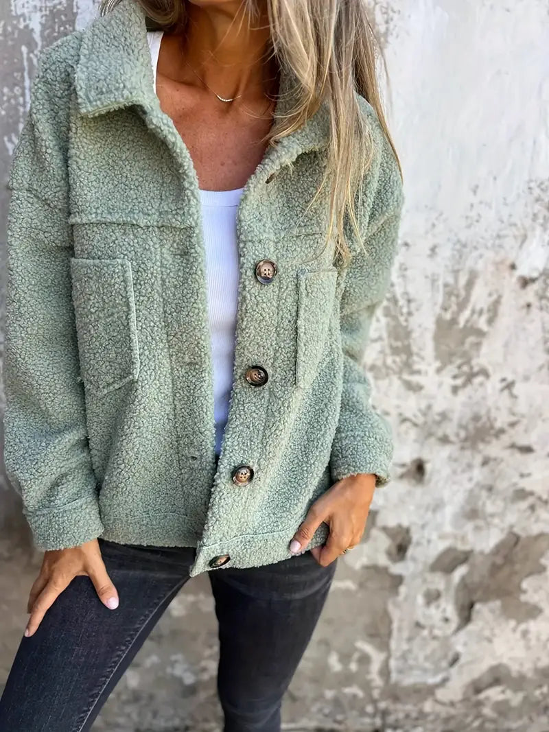 Jade | Jade Long Teddy Coat for a Casual Look