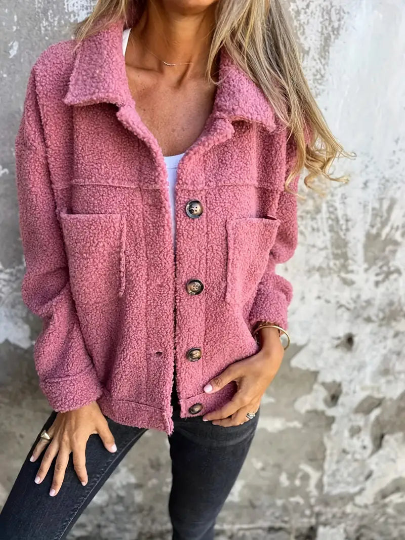 Jade | Jade Long Teddy Coat for a Casual Look