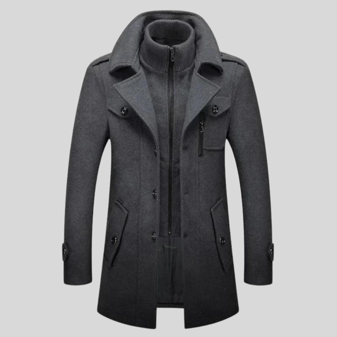 John | Men's Long Warm Winter Jacket