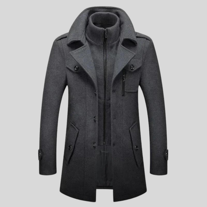 John | Men's Long Warm Winter Jacket