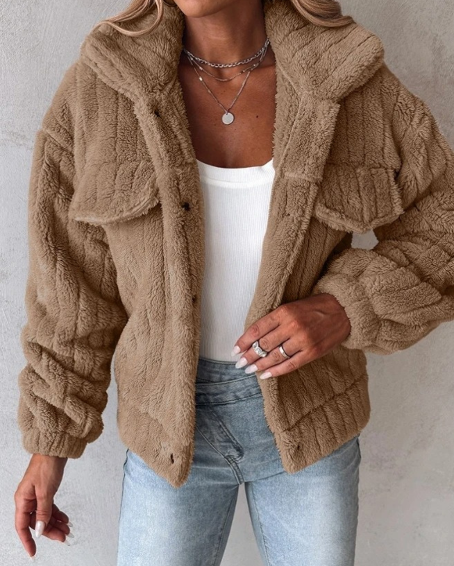 Kate | Cozy Warm Teddy Coat for Comfort