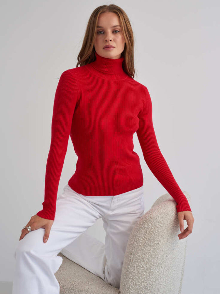 Ava | Winter-Ready Women's Classic Turtleneck Sweater