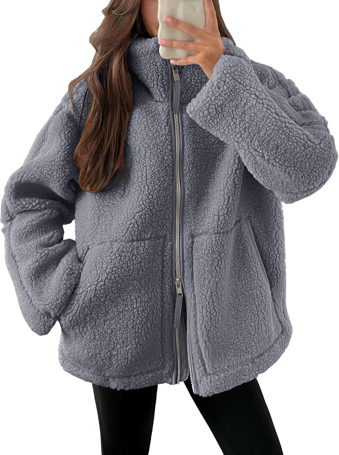 Luna | Cozy Fleece Jacket with Zipper for Winter