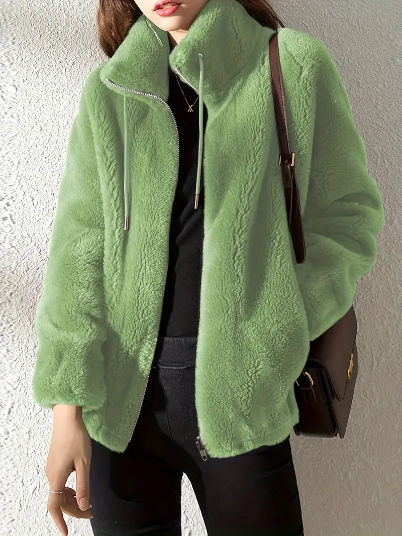 Ruby | Trendy Teddy Jacket with Soft Lining