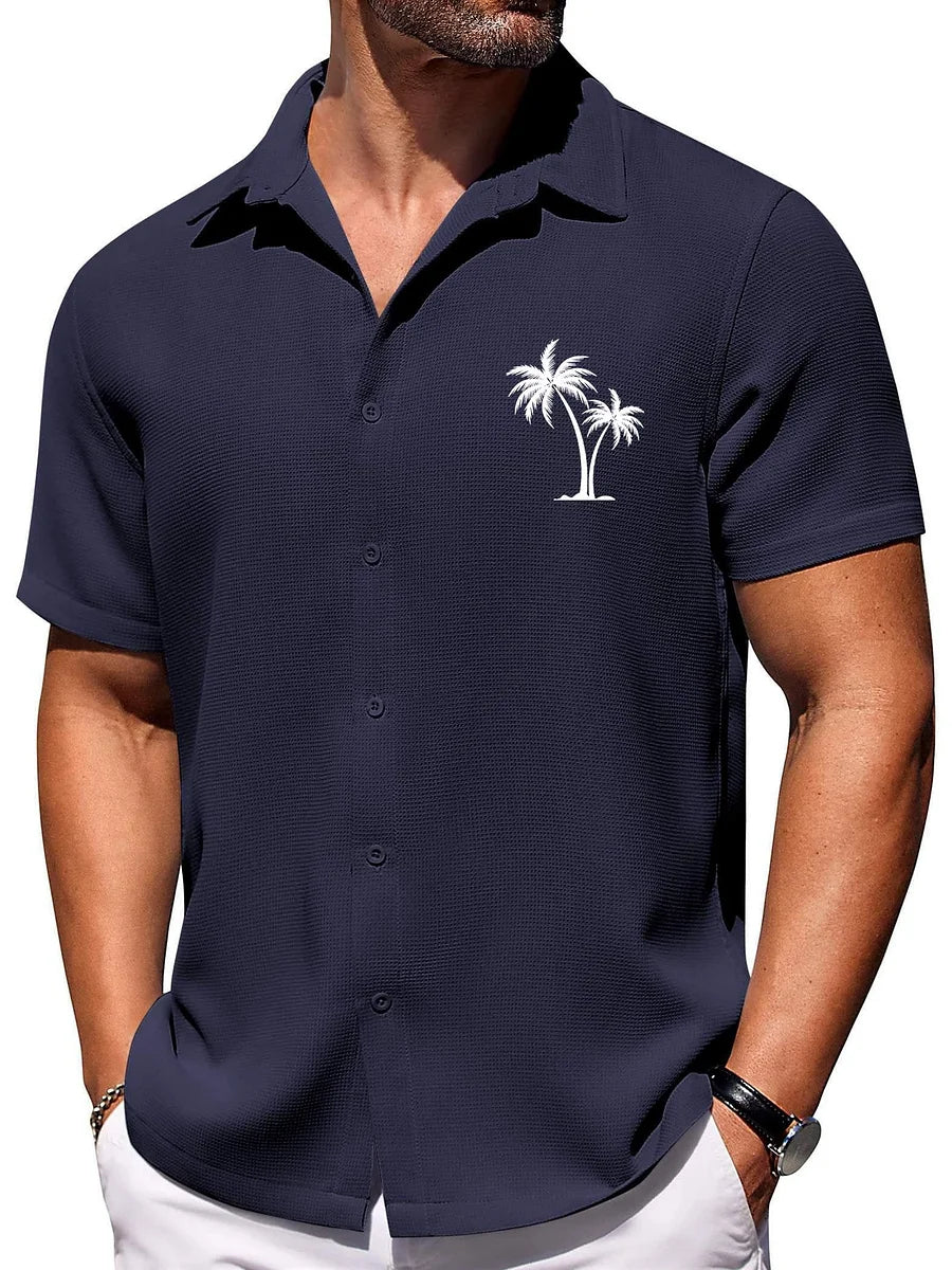 Tropical Hawaiian Spring Summer Shirt for Men