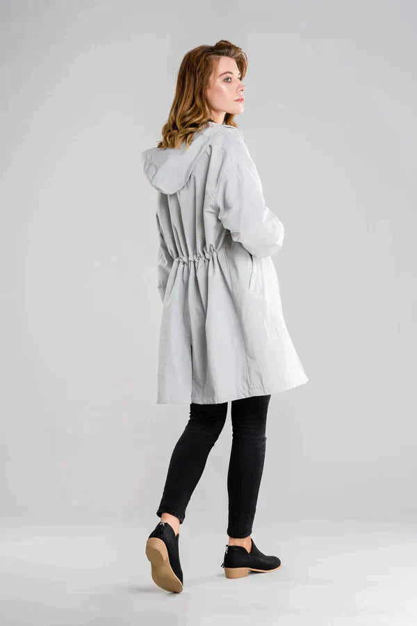 Ruby | Women's Winter Raincoat with Buttons