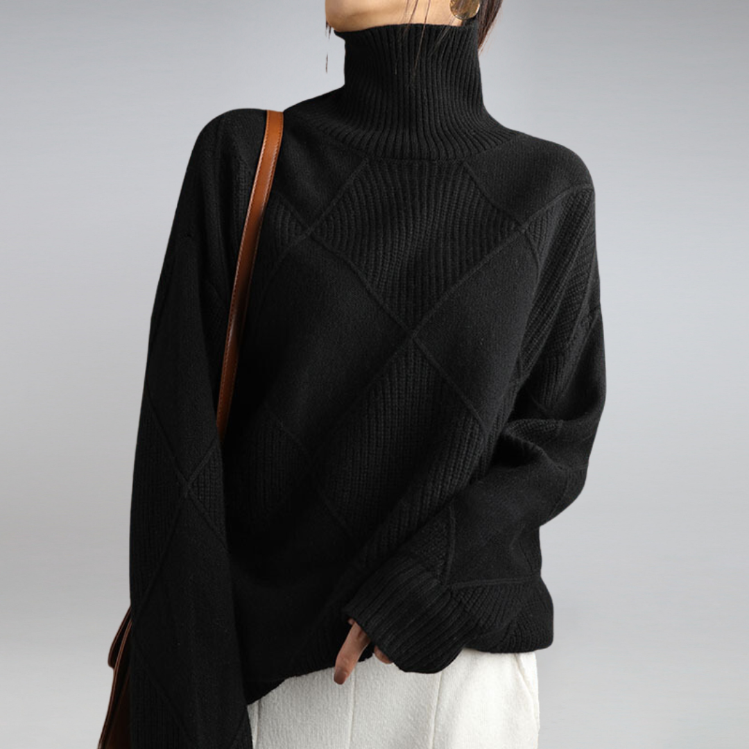 Hope | Winter-Ready Women's Cashmere Turtleneck Sweater
