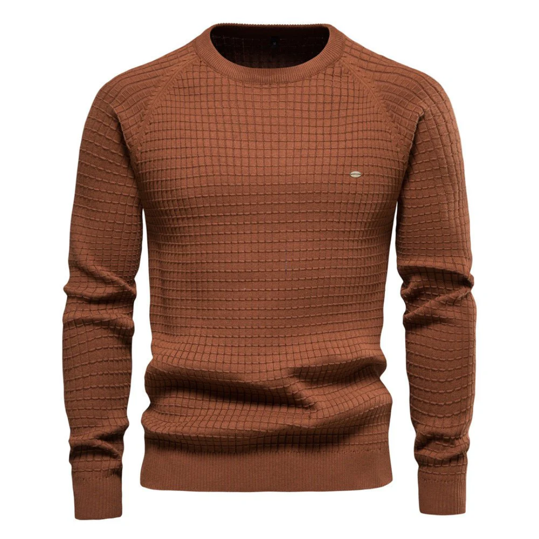 Frederick | Men's Cozy Stylish Crew Neck Sweater | Long Sleeve