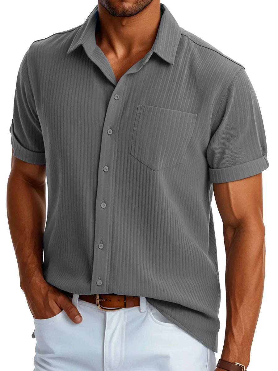 Men's Short Sleeve Casual Shirt