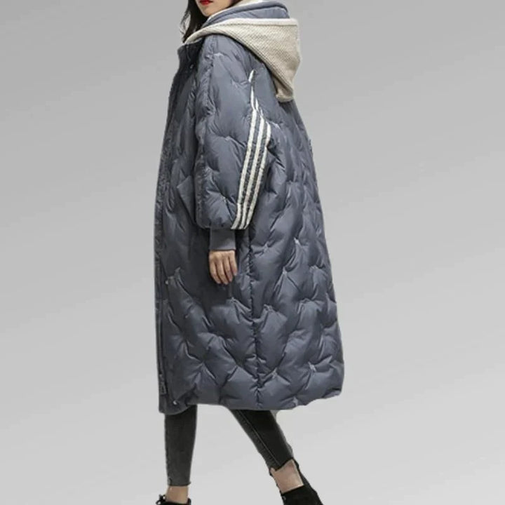 Iris | Long Quilted Wintercoat for Women