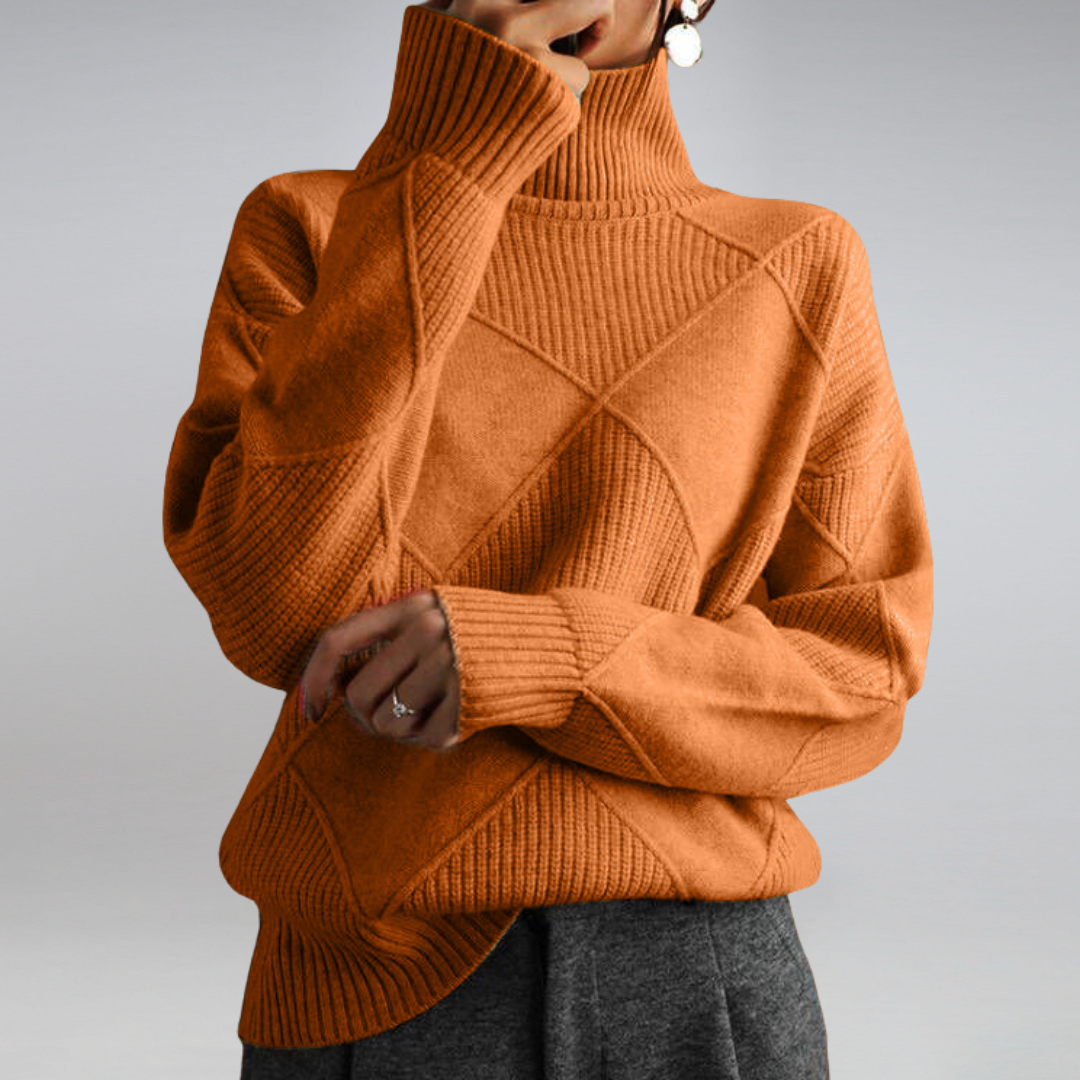 Hope | Winter-Ready Women's Cashmere Turtleneck Sweater