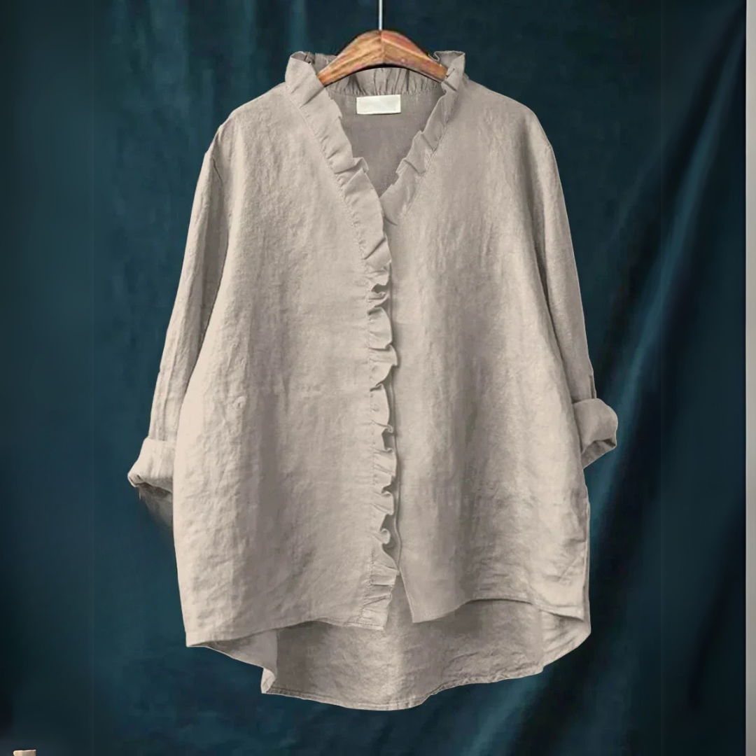 Casual Ruffle Top for Women
