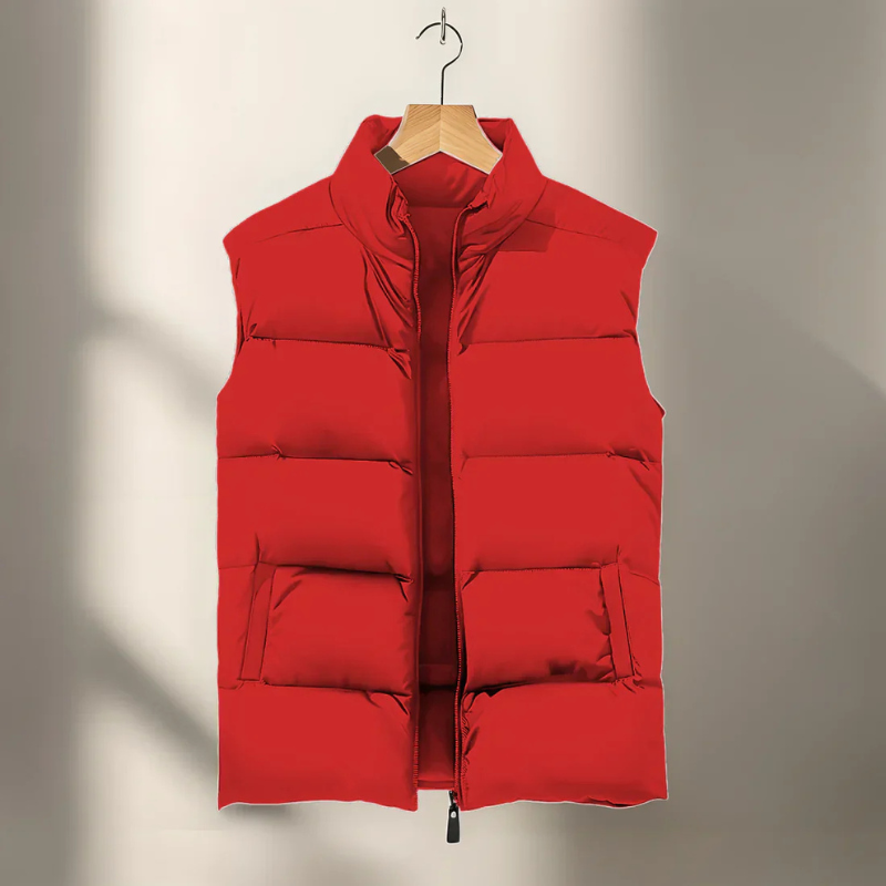 Beau | Men's Gilet with Zipper Closure