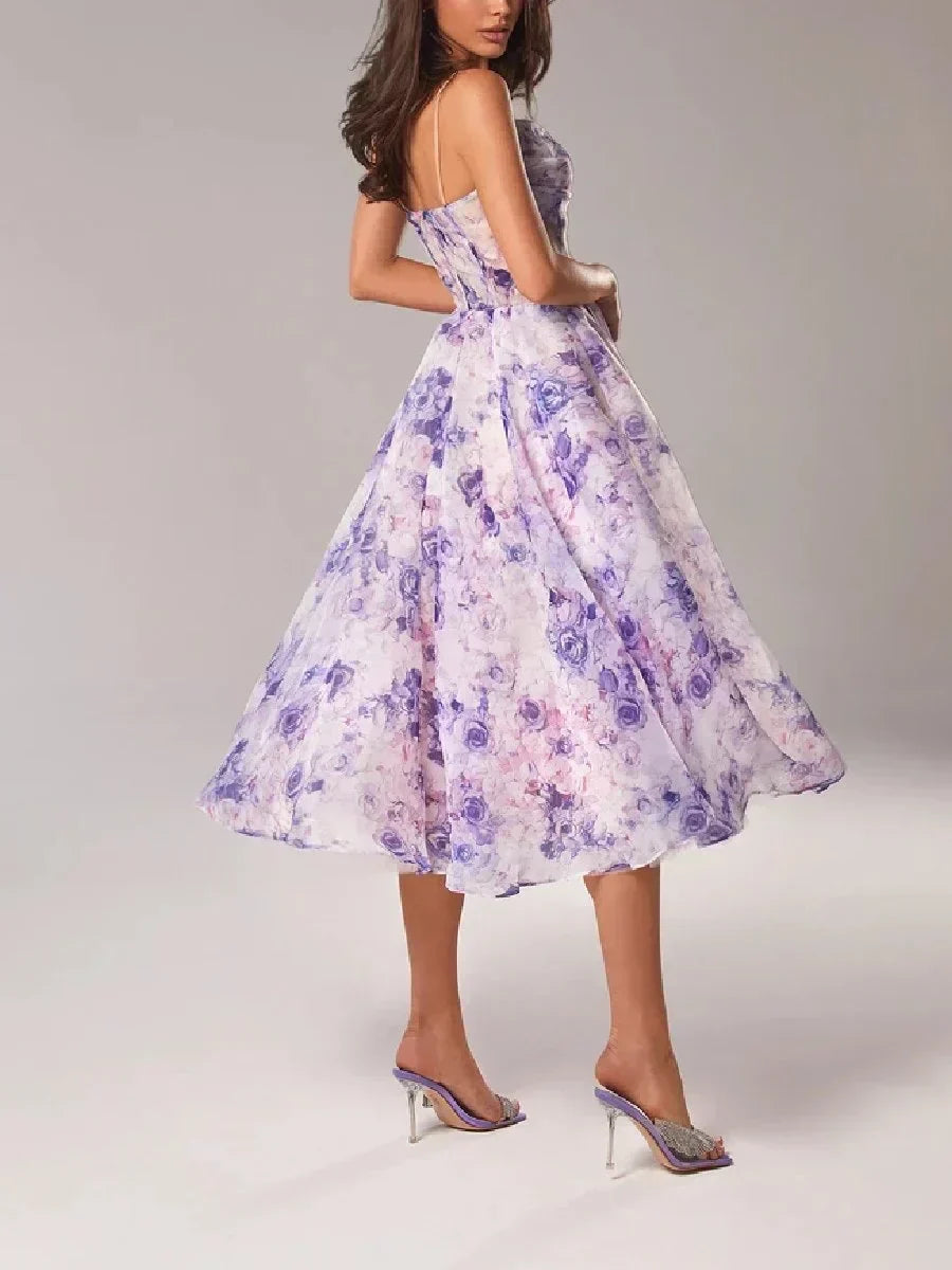 Marcia | Chic Midi Dress with Tailored Silhouette