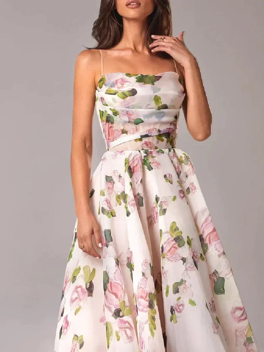 Marcia | Chic Midi Dress with Tailored Silhouette