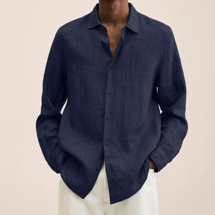 Elegant Men's Linen Shirt