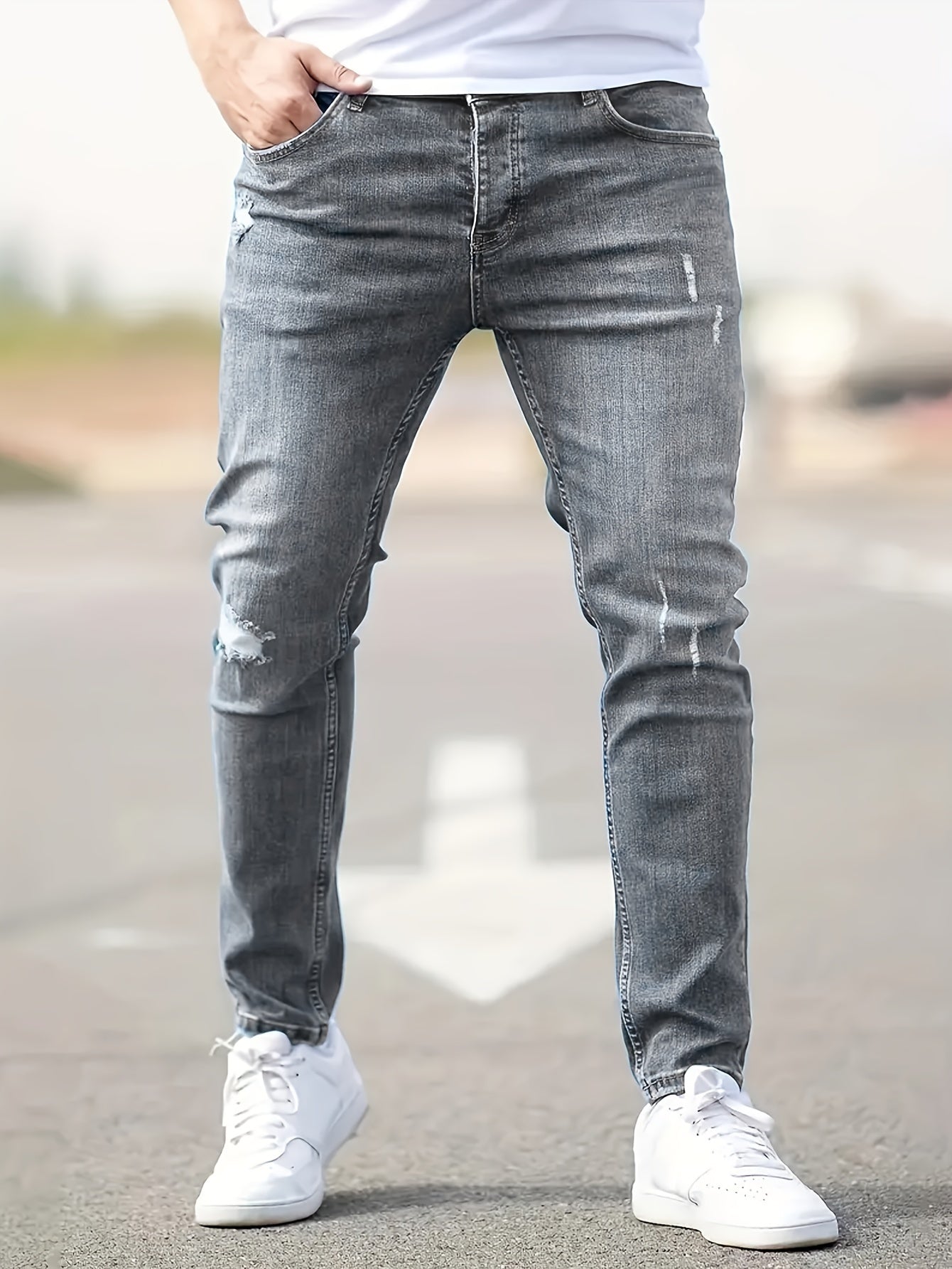 William | Slim fit stretch jeans for men