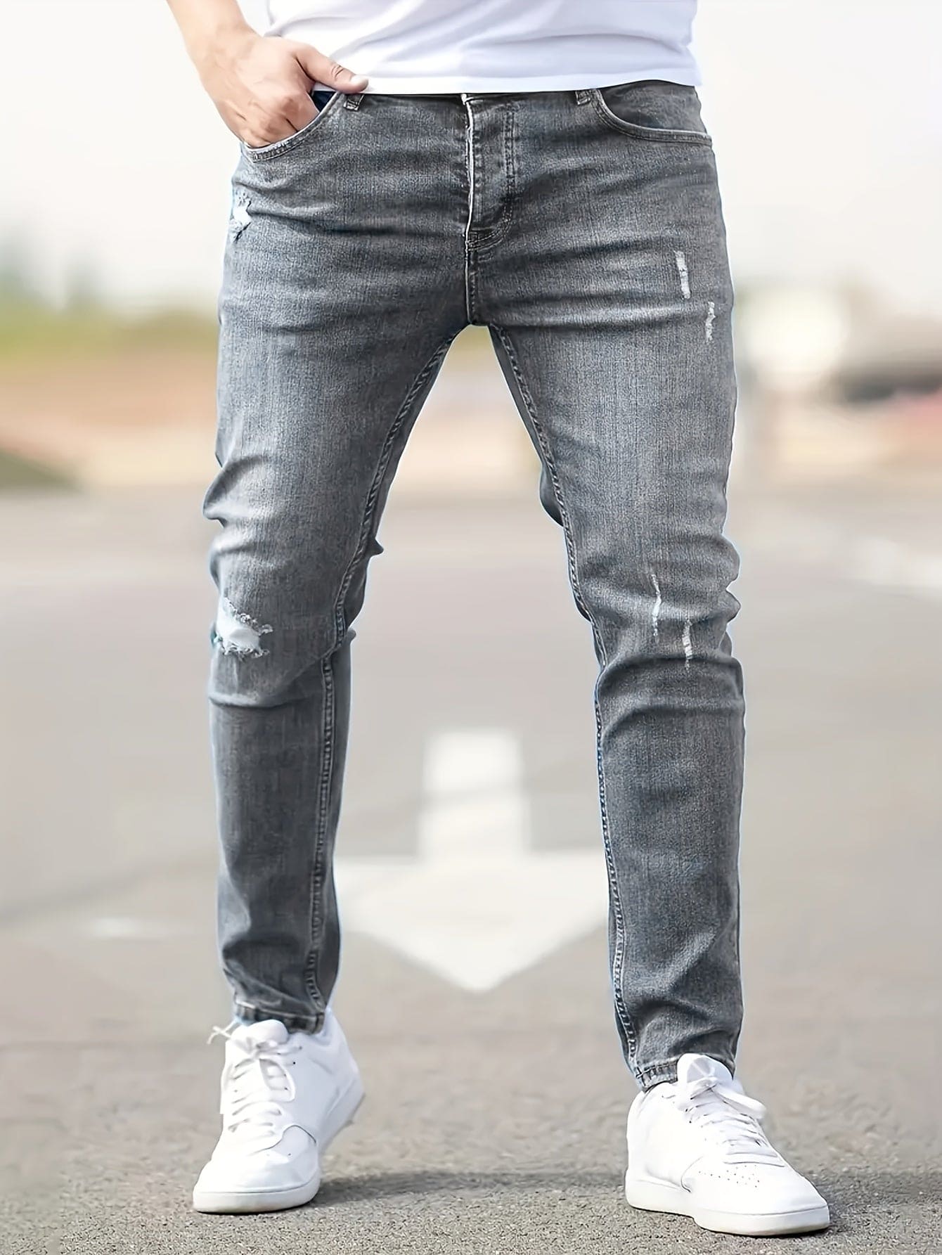 William | Slim fit stretch jeans for men