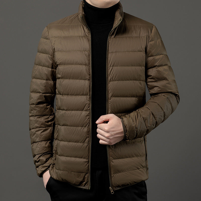 William | Slim-fit lightweight puffer jacket for men