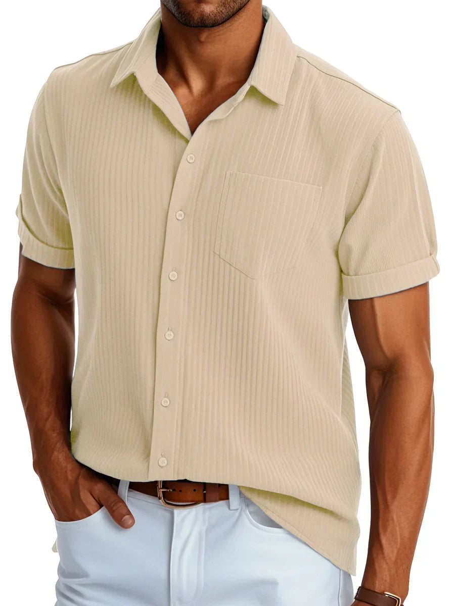Men's Short Sleeve Casual Shirt