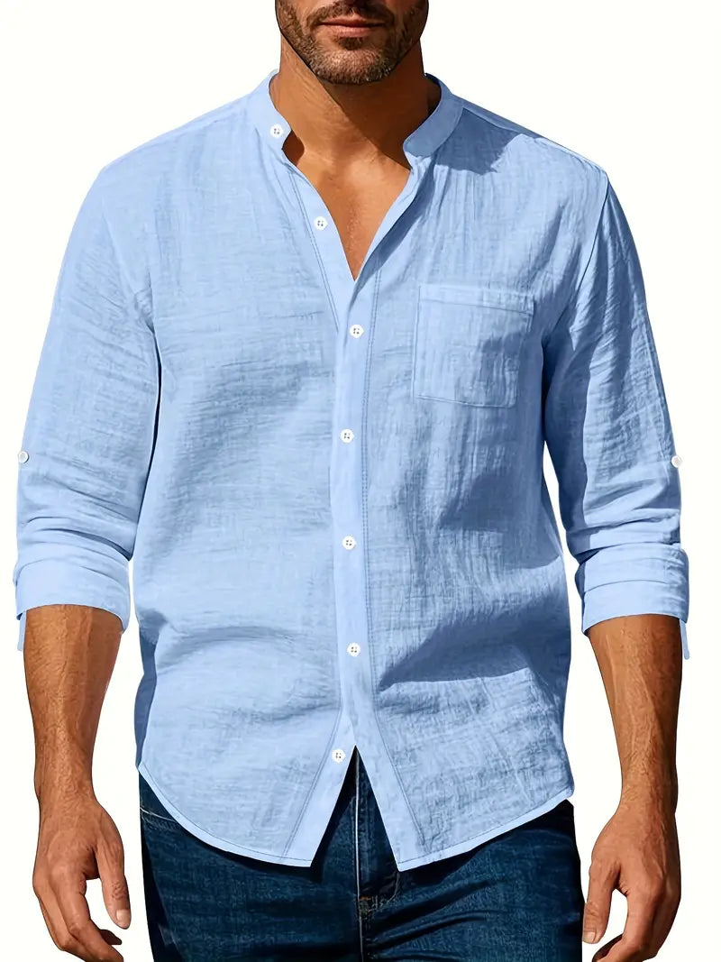 Jack Linen Long Sleeve Shirt for Men