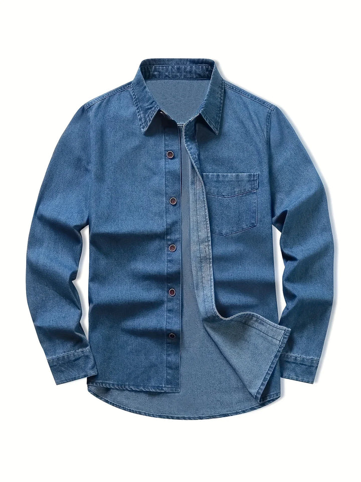 James | Denim shirt for men