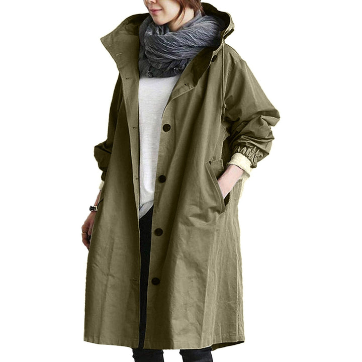 Jane | Women's Long Raincoat with Wind and Waterproof