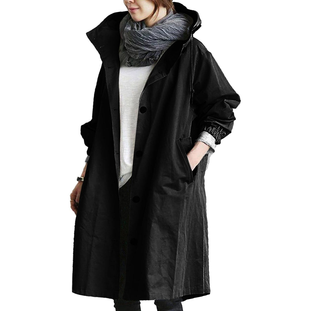 Jane | Women's Long Raincoat with Wind and Waterproof