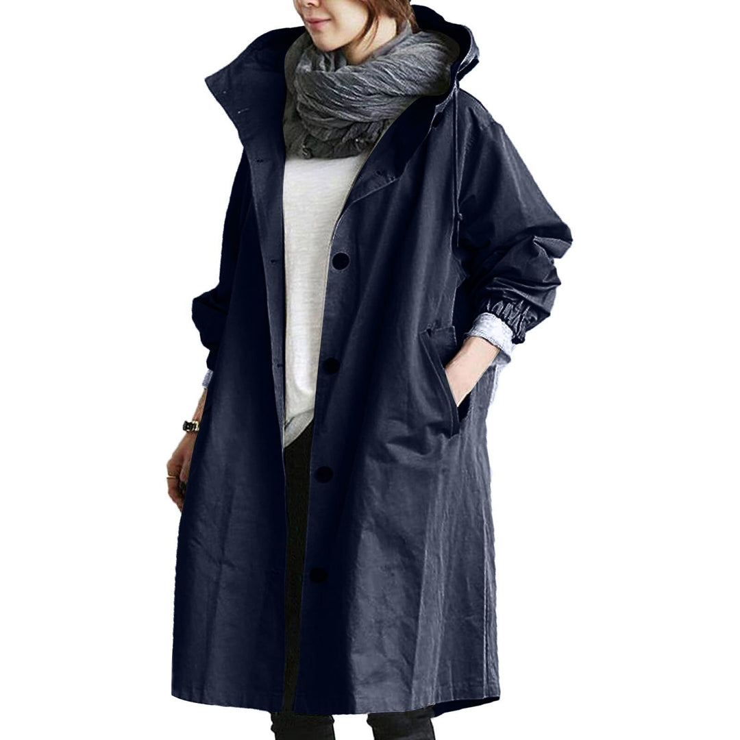 Jane | Women's Long Raincoat with Wind and Waterproof