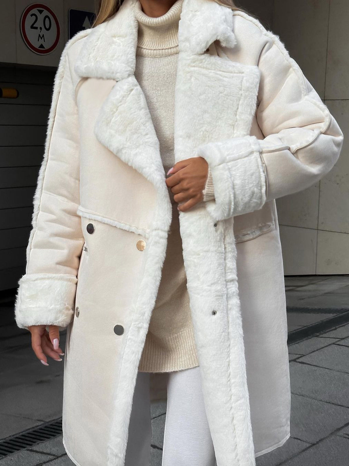Jane | Cozy Winter Teddy Jacket for Plus Sizes