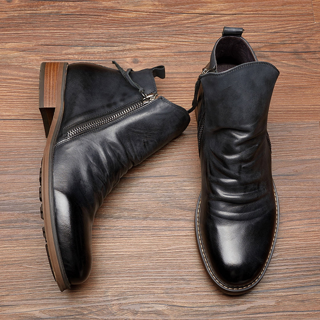 William | Elegant zipper boots for men