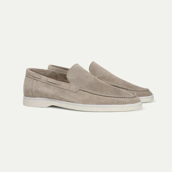 Suede Slip-On Loafers