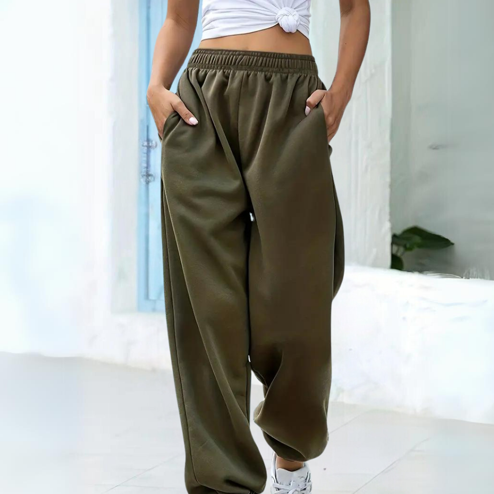 Women's High-Waist Baggy Joggers