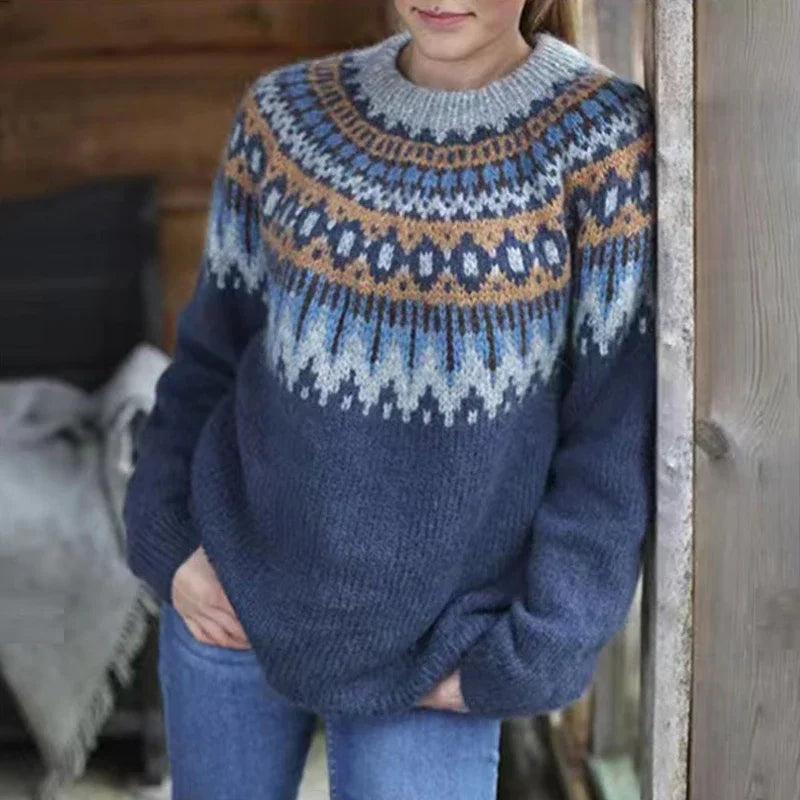 Cleo | Elegant Women's Cashmere Sweater for Winter Warmth