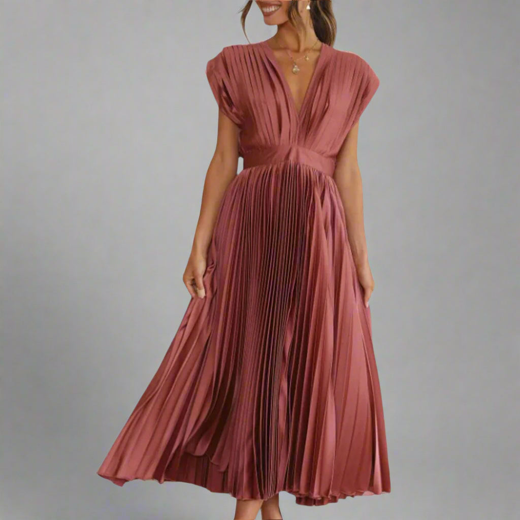 Samantha | Chic Midi Dress for Any Event