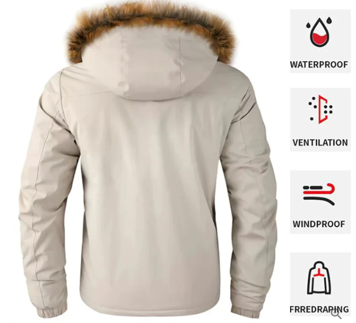 Andrew | High-quality waterproof winter jacket for men