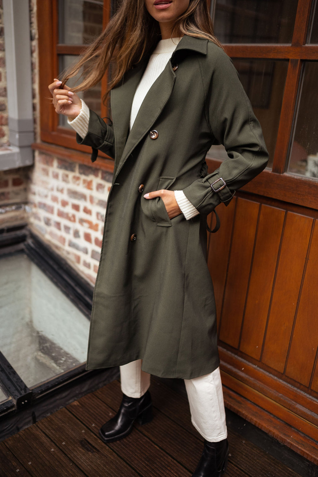 Maya | Elegant Women's Trenchcoat for Ladies