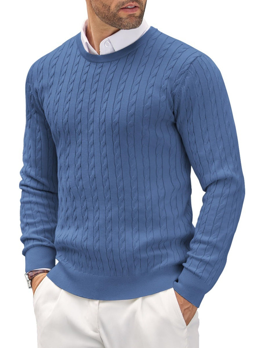 Arthur | Men's Slim Fit Fine Knit Crew Neck Sweater