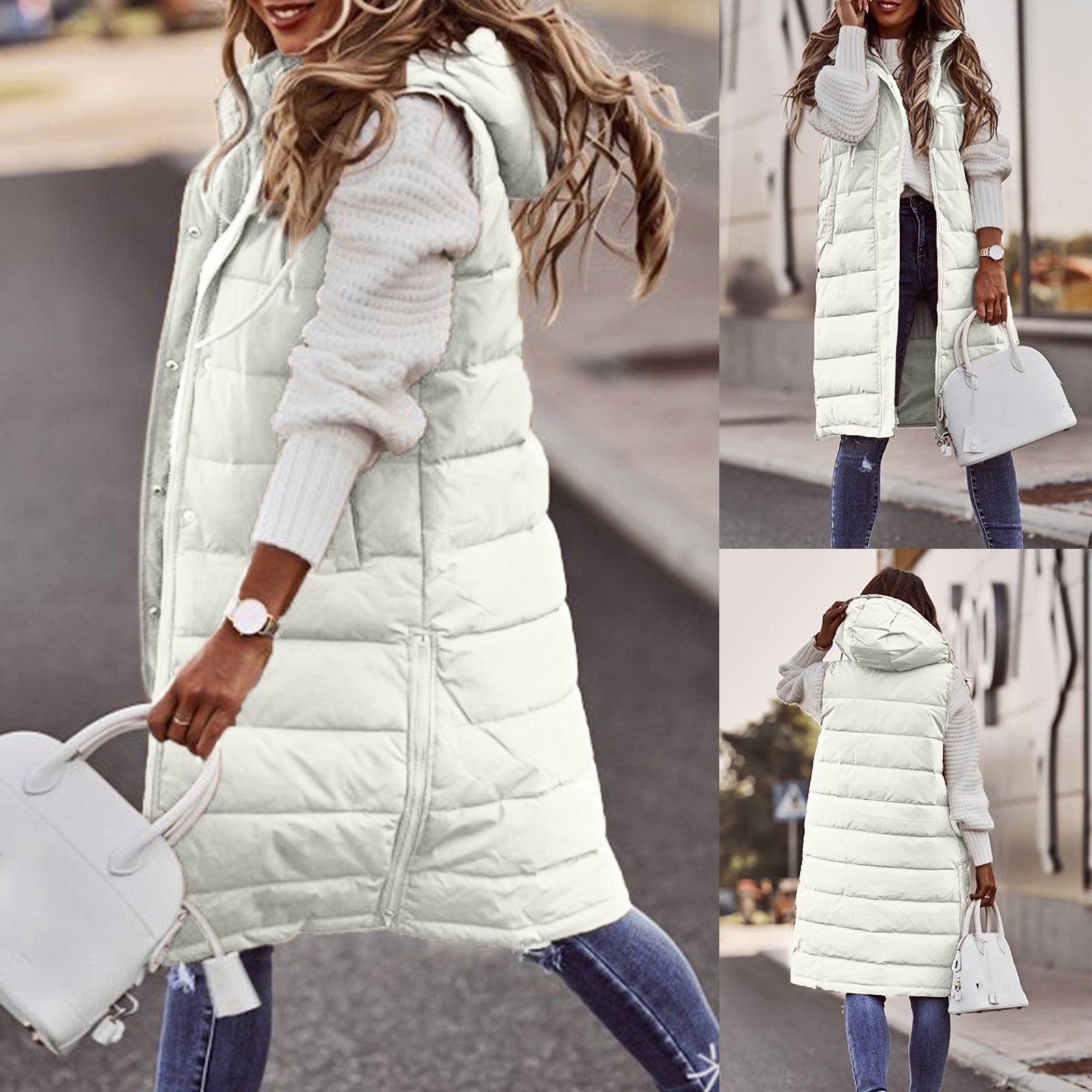 Zoey | Women's Hooded Winter Vest