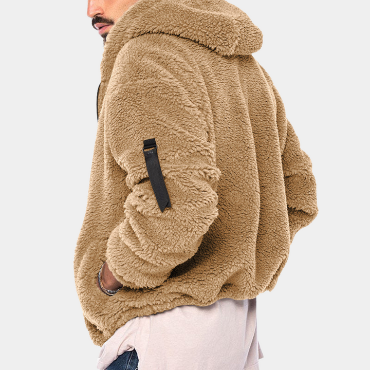 Ezra | Men's Lightweight Hooded Cardigan