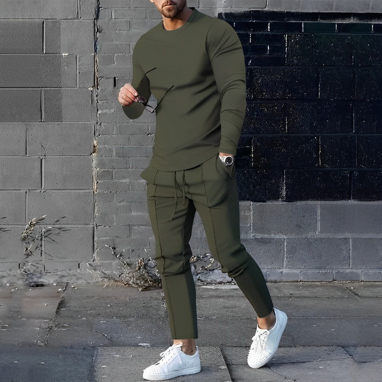 Men's Stylish Set - Trendy, Comfortable, All-in-One Outfit