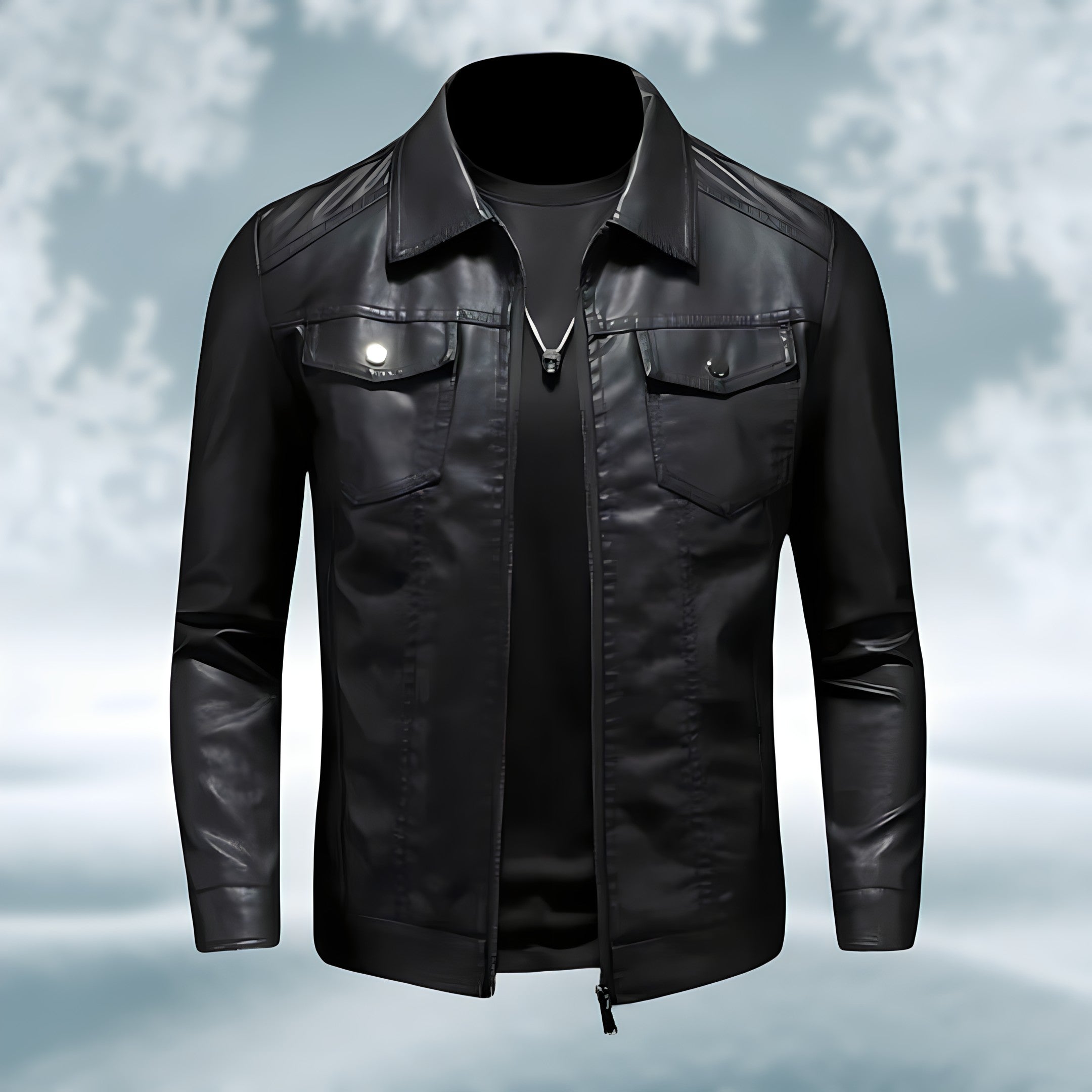 Finn | Men's Luxurious Leather Jacket